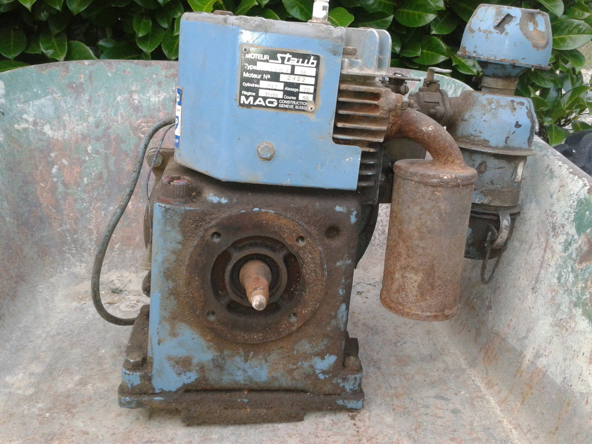 Moteurs de remplacement pour motoculteurs STAUB 6000 avec Moteur MAG