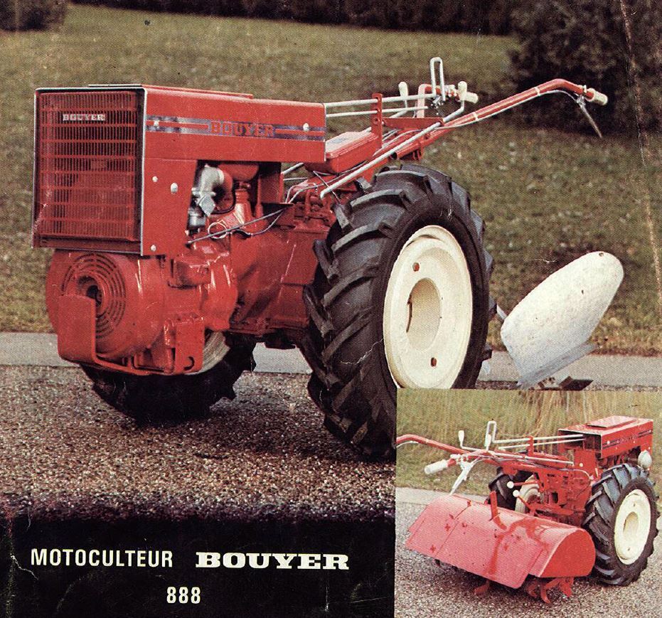 Moteurs de remplacement pour motoculteur BOUYER 888 avec embrayage direct