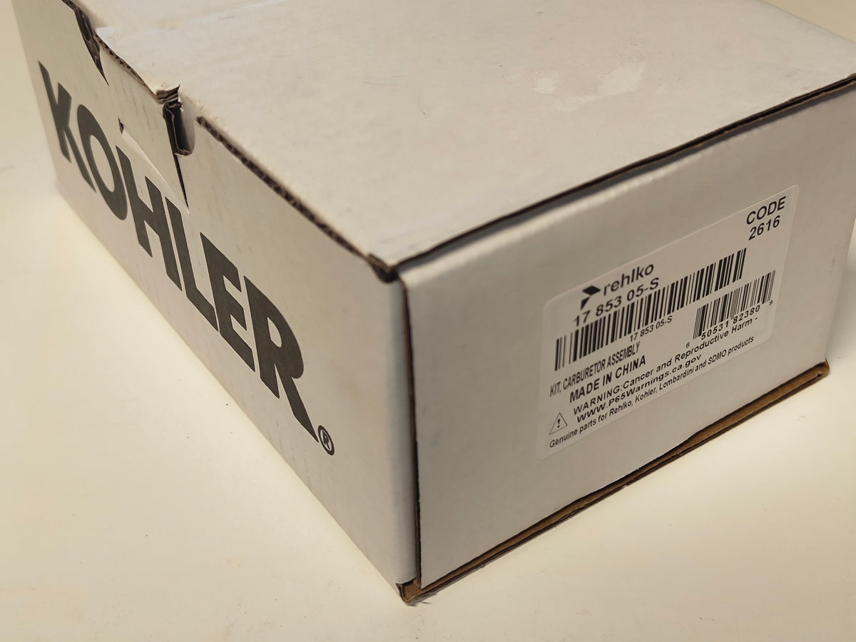 Carburateur d'origine Kohler 17 853 05-S CH395