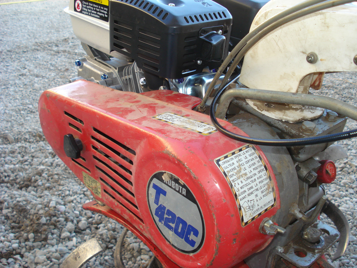 Kit moteur remplacement pour Motoculteurs KUBOTA avec reducteur avec Vlliers G210