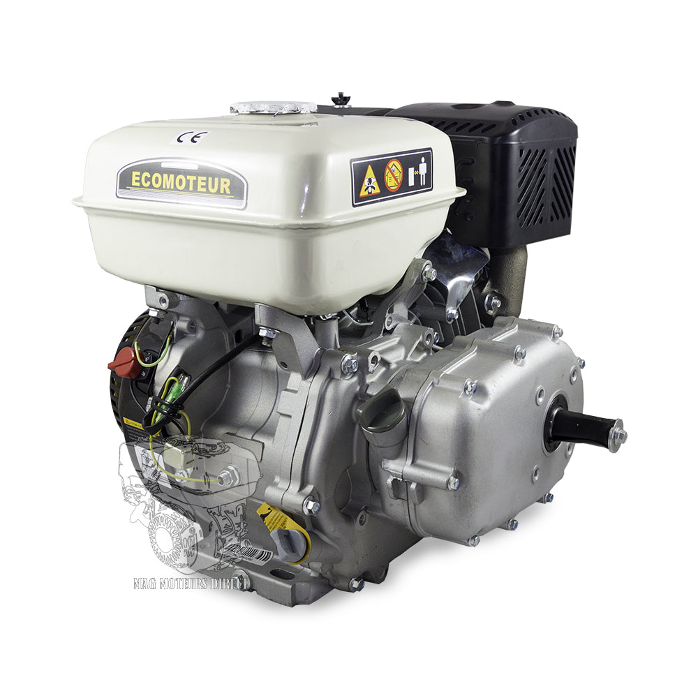 EcoMoteur EM90-XC arbre 22mm (9CV) avec boite de réduction bain d'huile.