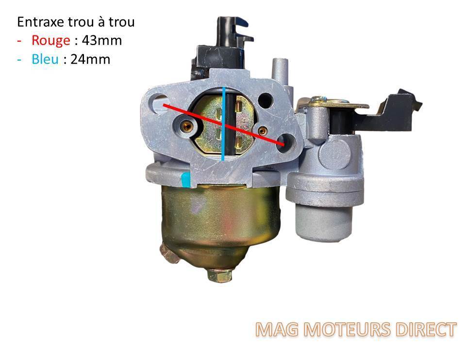 CARBURATEUR pour LONCIN G120