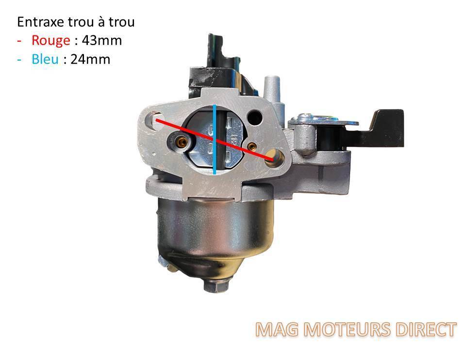 KIT CARBURATEUR compatible HONDA GX140 (ECO)