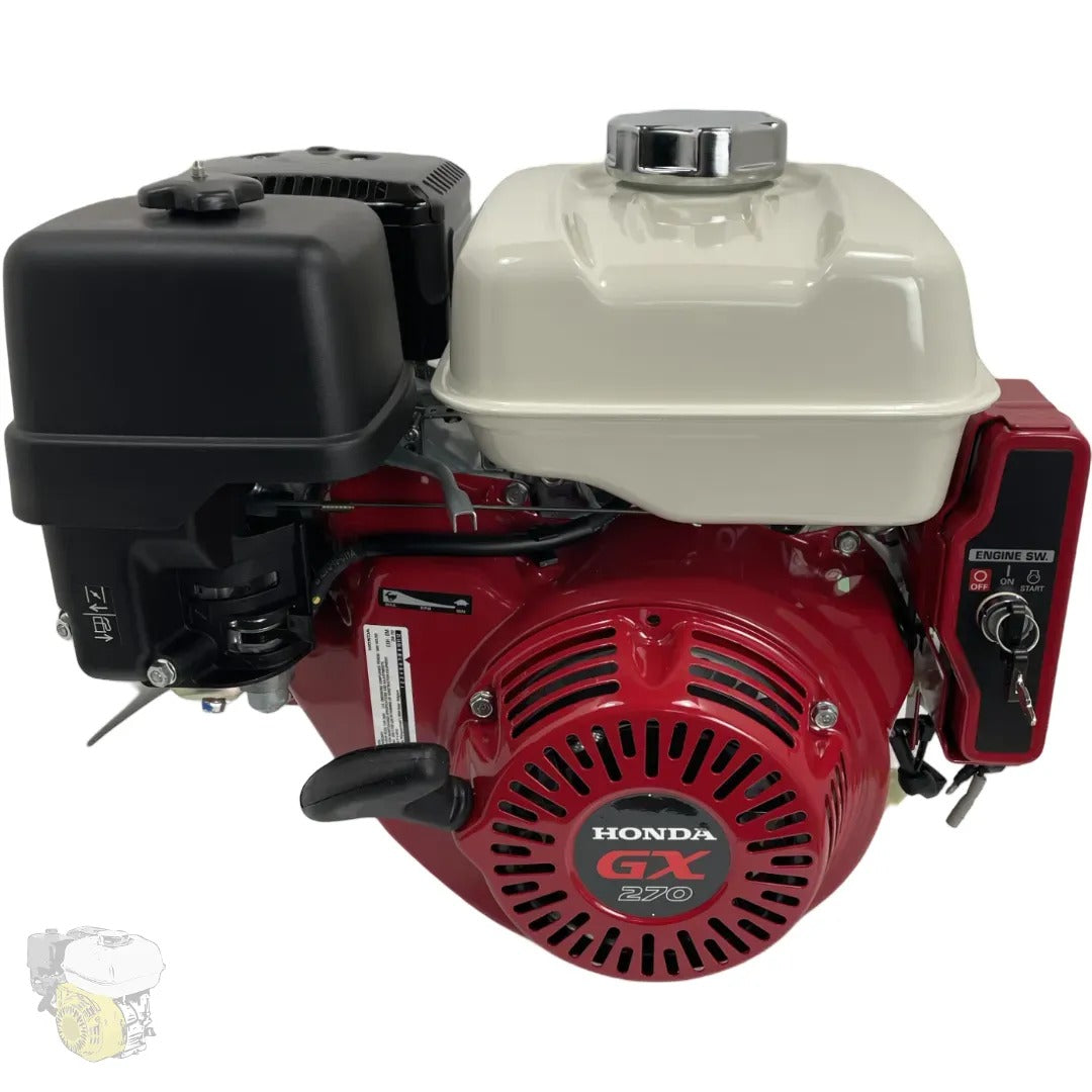 HONDA GX270 QME2 - (Arbre 25.4mm/1") avec démarrage électrique 10A et alerte niveau d'huile