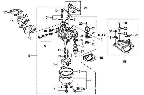 KIT REPARATION CARBURATEUR compatible HONDA GX390 (ECO)