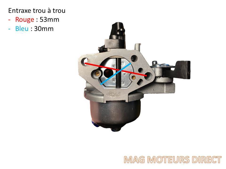 CARBURATEUR pour Ecomoteur EM130