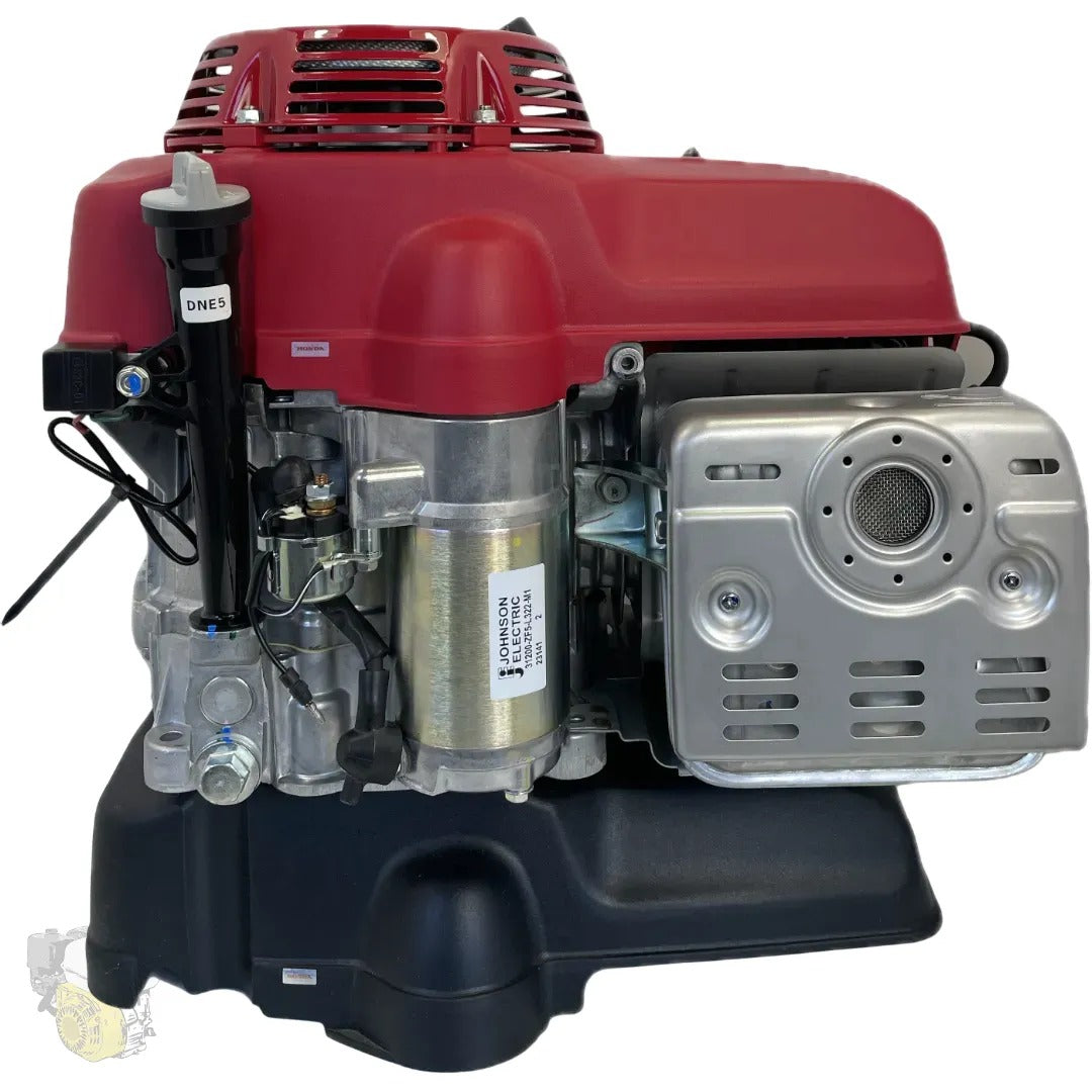 HONDA GXV390-DNE5 - Eje de 25,4 mm / 1" x 80 mm con arranque eléctrico y arranque manual