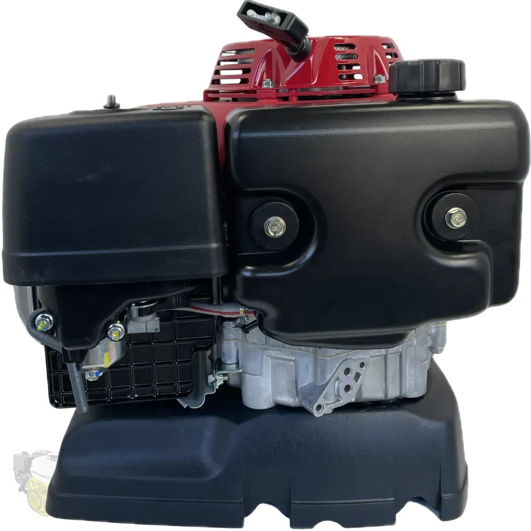 HONDA GXV390-DNE5 - Eje de 25,4 mm / 1" x 80 mm con arranque eléctrico y arranque manual