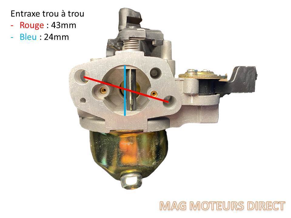 CARBURATEUR compatible HONDA GXV120 (ECO)
