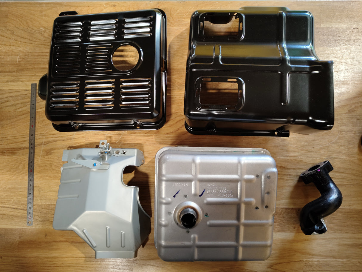 ECHAPPEMENT SILENCIEUX HONDA GX240/270/340/390