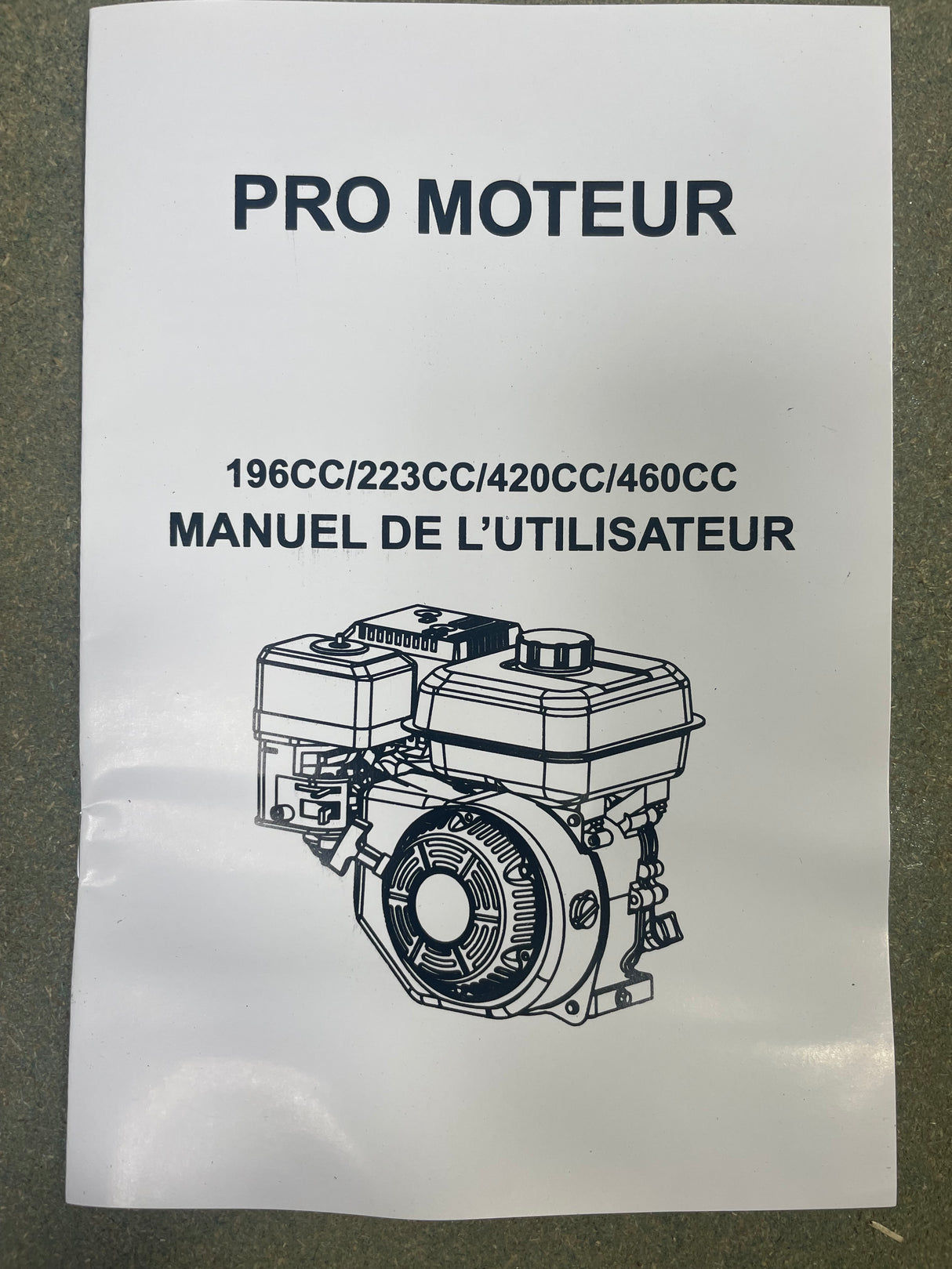 ProMoteur G200V (6.5CV) Standard