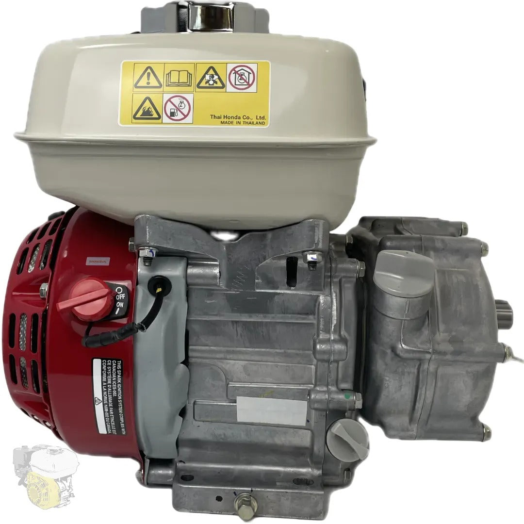 HONDA GX120 QX4 - (19.05mm / 3/4" x 58.5mm shaft) with oil level alert