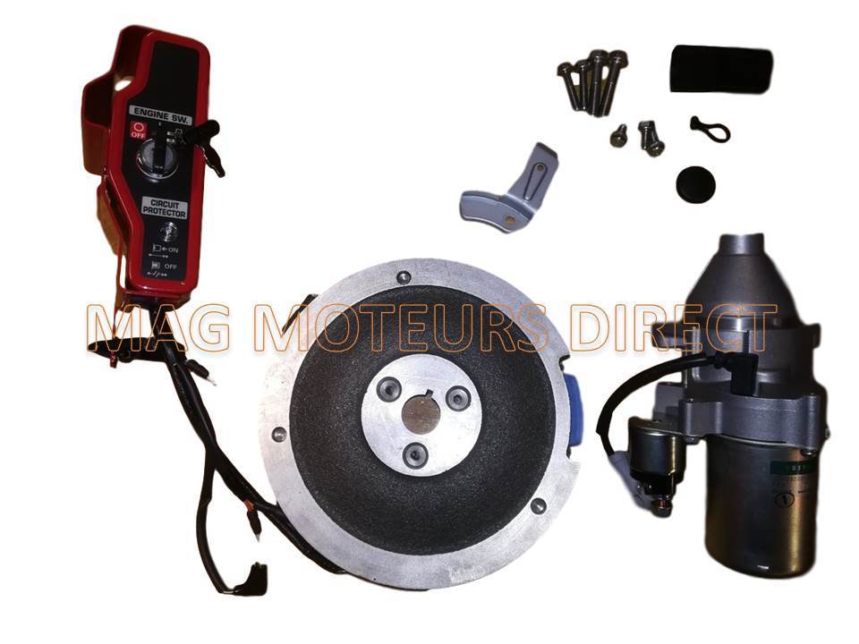 KIT DEMARREUR ELECTRIQUE HONDA GX340 GX390