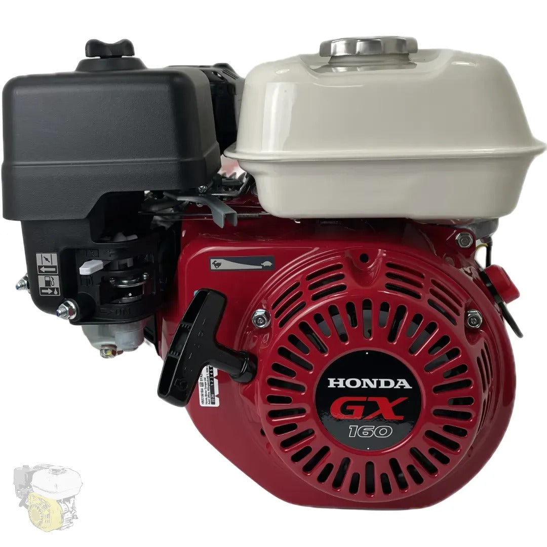 HONDA GX160 - QX - (Arbre 19.05mm / 3/4" x 58,5mm) avec alerte niveau d'huile