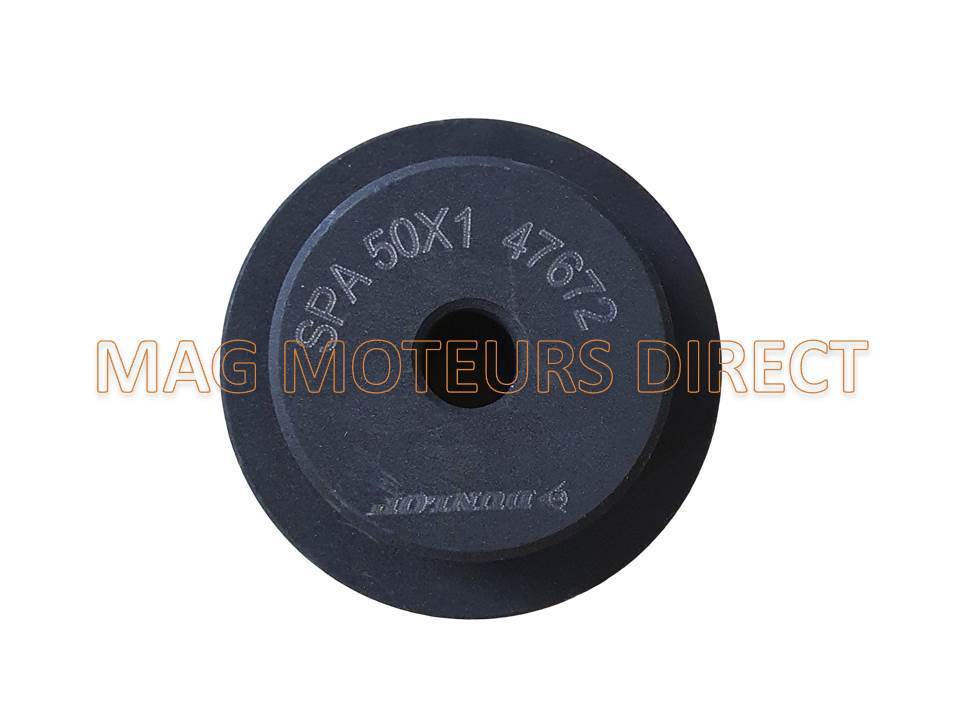 POULIE FONTE 50mm - Type SPA - Simple Gorge - MONOBLOC