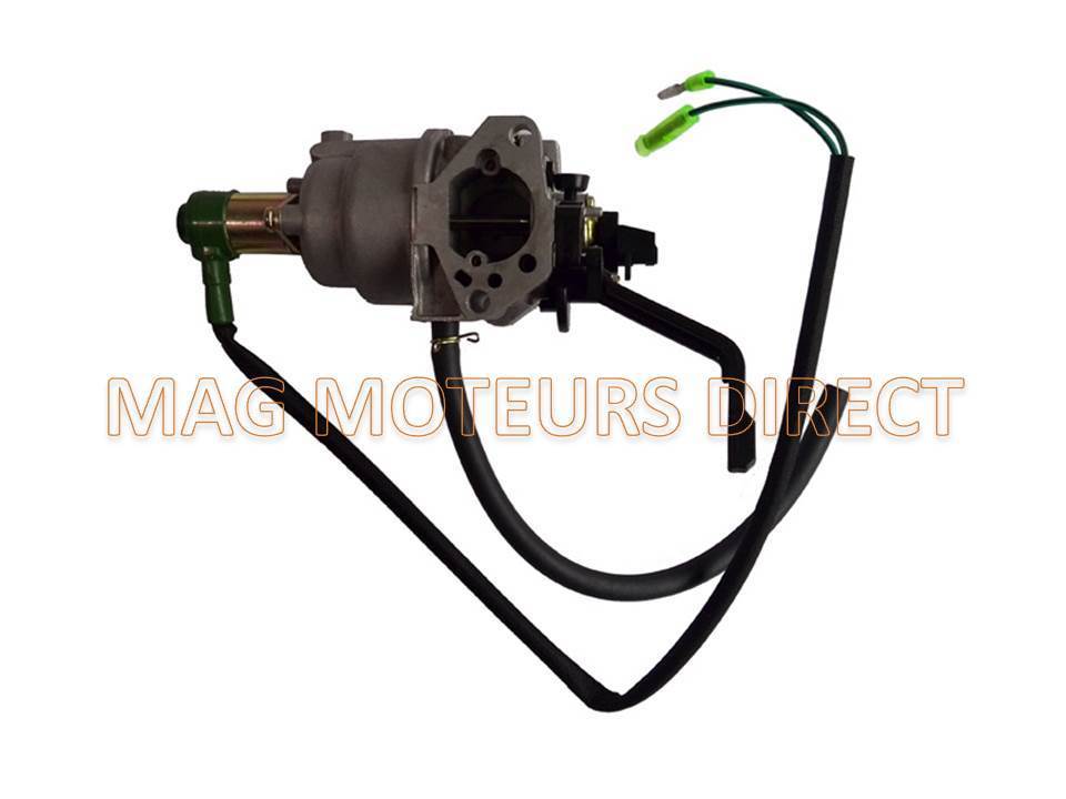 CARBURATEUR compatible HONDA GX390 (ECO) type groupe (avec Solenoïde)
