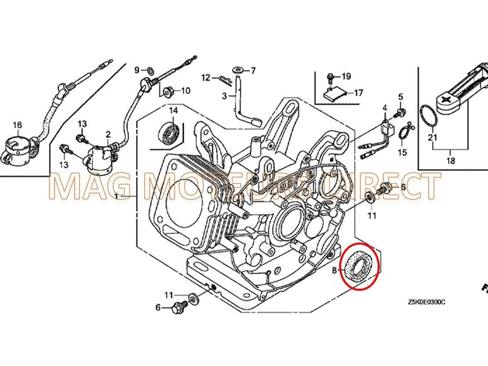 JOINT SPIE pour VILLIERS G270