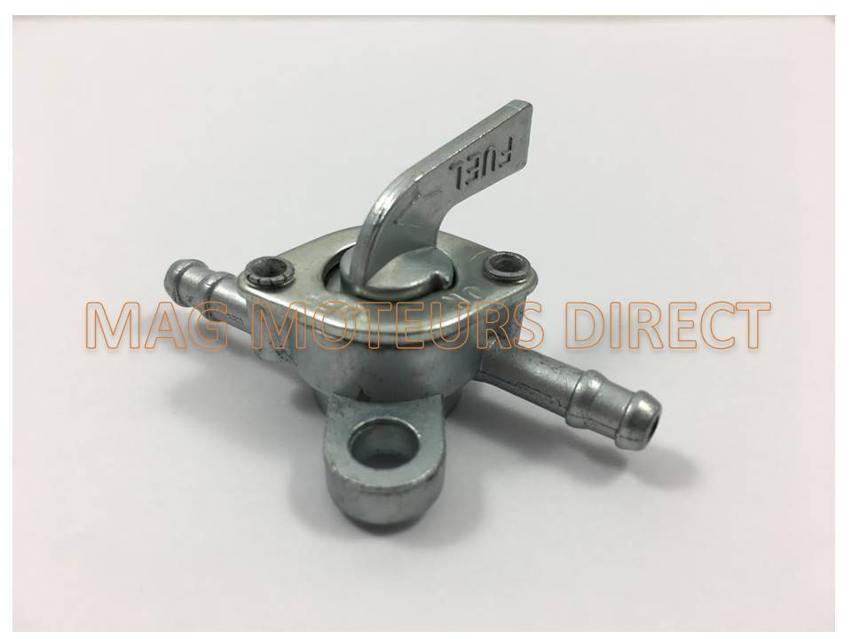 ROBINET ESSENCE EN ACIER pour moteurs ECOMOTEUR