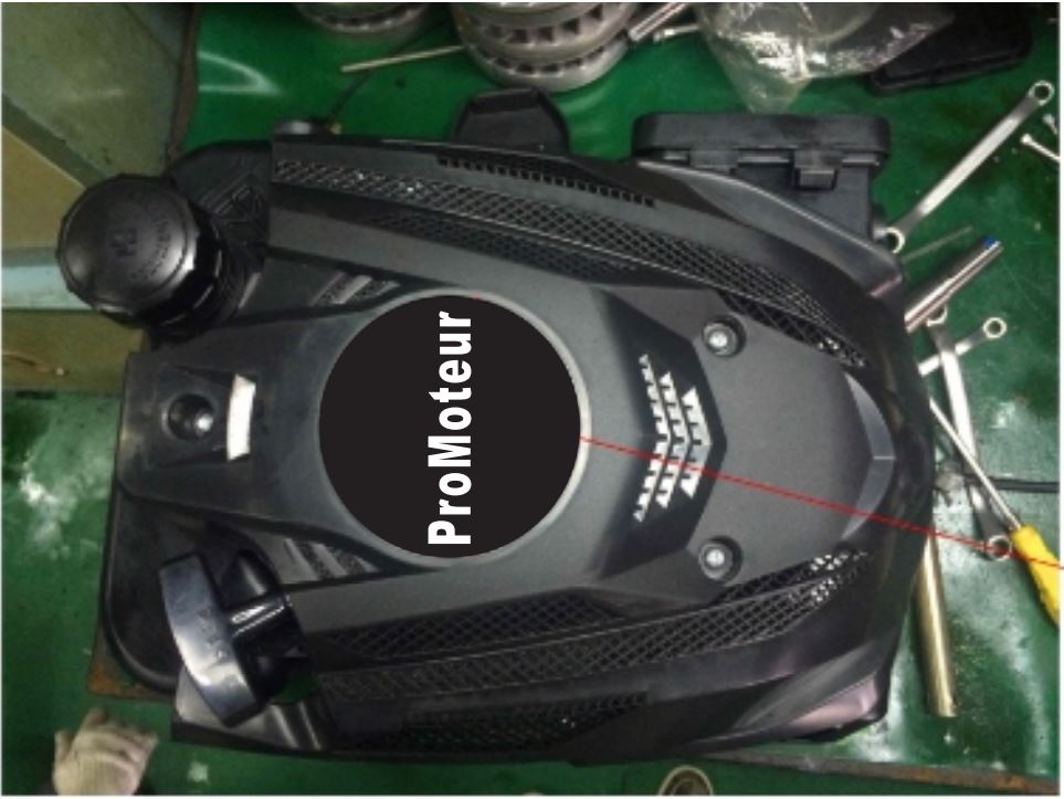 PROMOTEUR RV200 (200cc) arbre 22.2mm x 80mm