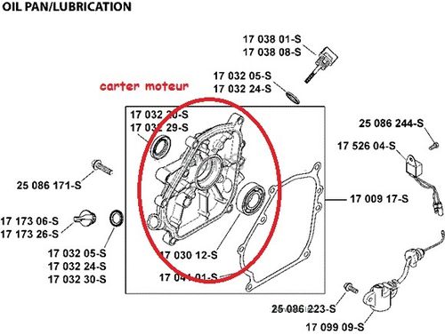 CÁRTER COMPLETO PARA MOTOR KOHLER CH270