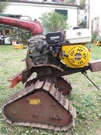 Remotorisation d'un Honda F600 avec un moteur Villiers G200