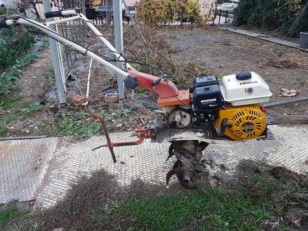 Conversion Iseki A280 avec un moteur Villiers G160 VFC