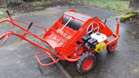 Conversion moteur Bernard W117 sur ramasseuse à pommes