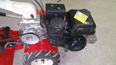 Kit moteur de remplacement sur Kubota T550 avec Kohler