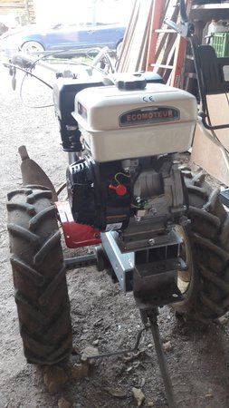 Conversion d'un Kubota T850 avec un Ecomoteur EM90-XRG