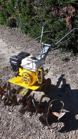 Remplacement moteur Briggs&stratton de 5CV sur motoculteur Roques et Lecoeur par un Villiers G210-VFQ