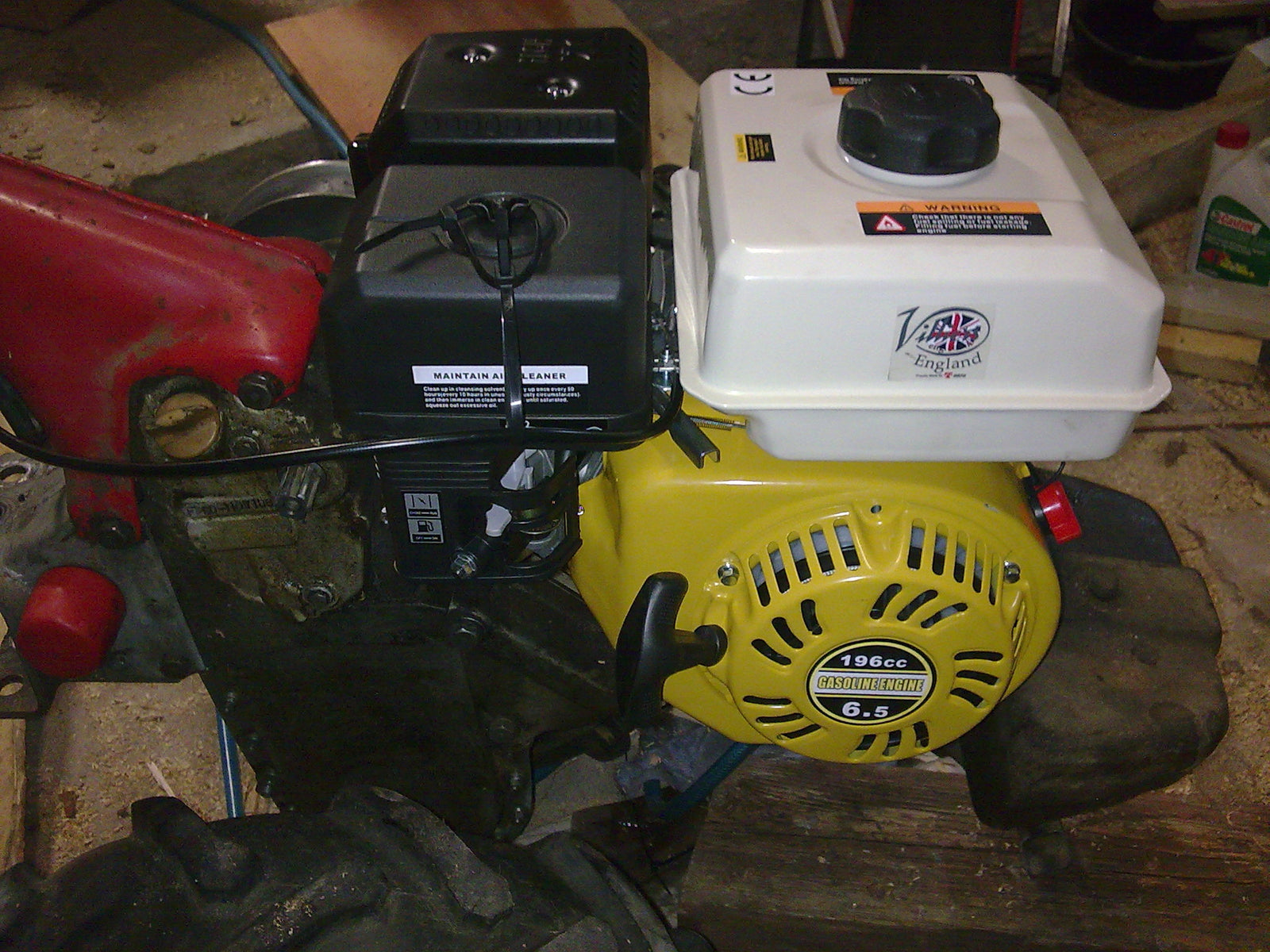 Remotorisation HONDA F50 avec Villiers G200