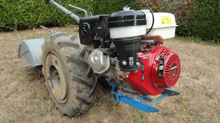 Remotorisation Staub PPX avec ancien Bernard W239A remplacé par honda GX270