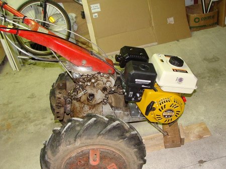 Motoculteur ISEKI KC4F remplacé par Villiers G200VFC