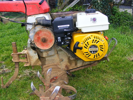 Remotorisation Motoculteur Honda F610