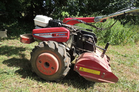 Remplacement d’un moteur GX140 par un GX160-SX sur motoculteur Honda F560