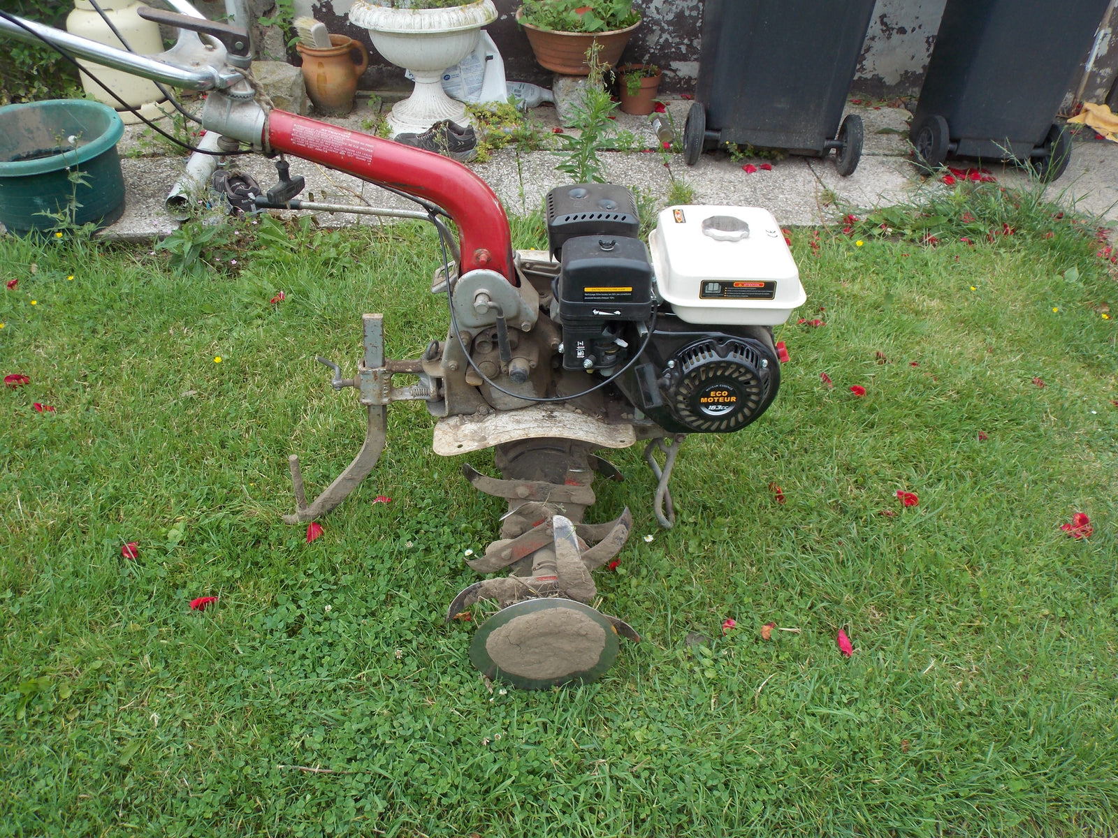 Remotorisation HONDA F400 avec  Ecomoteur EM40-XS-18mm