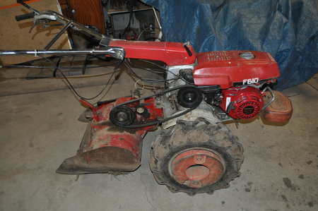 Remotorisation Honda F610 avec un moteur  Honda GX 200