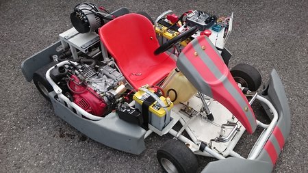 Projet de kart hybride avec 2 technologies de motorisation
