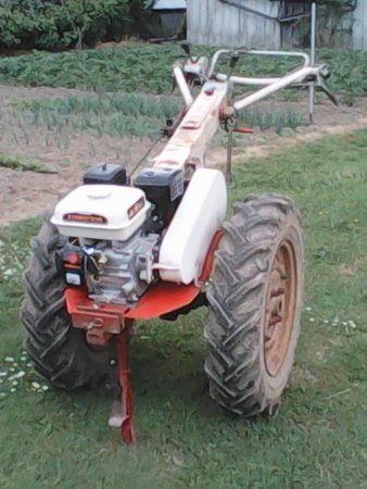 Kit moteur universel pour motoculteur jusqu'à 7CV avec Ecomoteur