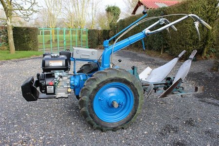 Motoculteur STAUB avec moteur MAG remplacé par moteur KOHLER CH270