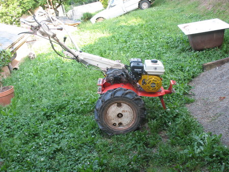 Motoculteur SOLO IHI SK181 remplacé par Villiers G200VFS