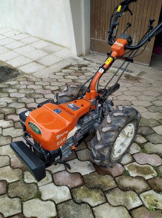 Remplacement moteur sur motoculteur Goldoni Bingo par un Promoteur G210