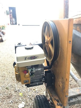 Remplacement moteur sur une betonnière Altrad