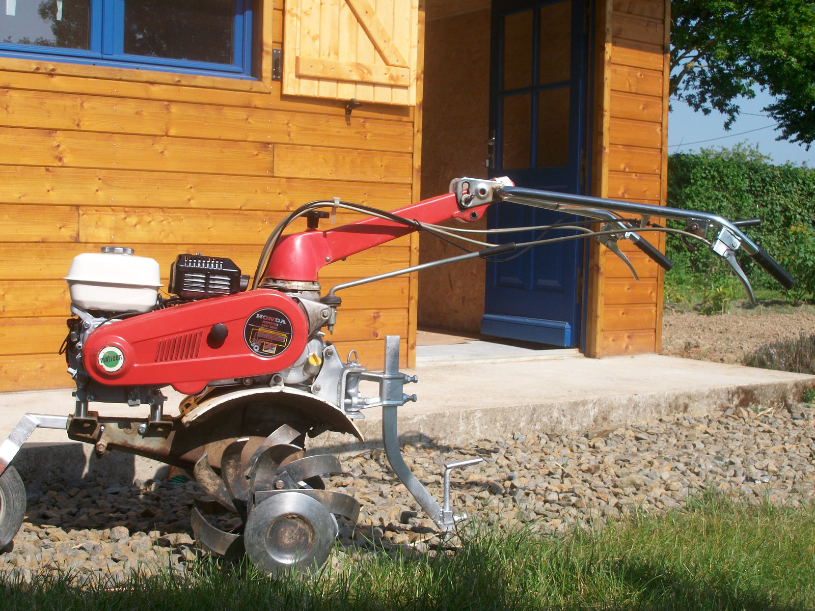 Remotorisation  HONDA F42 avec HONDA GX200