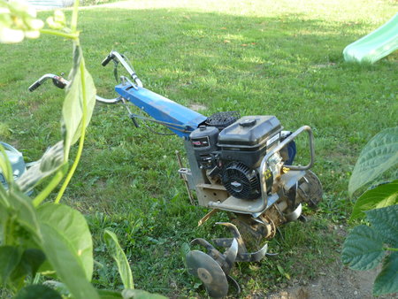 Remotorisation STAUB STX 350 - MOTEUR BRIGGS REMPLACE PAR BRIGGS 750