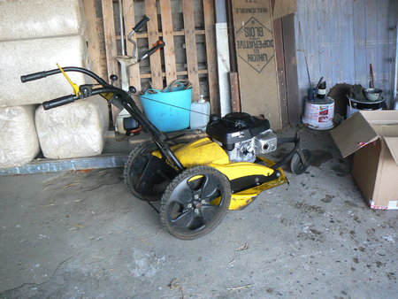 Remplacement moteur sur une tondeuse Roques et Lecoeur RL208 avec honda GSV190