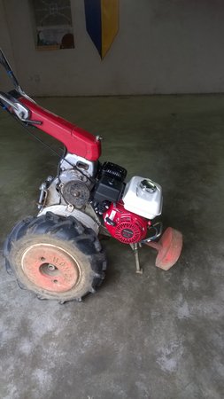 Remotorisation Honda F610 avec un moteur Honda GX200