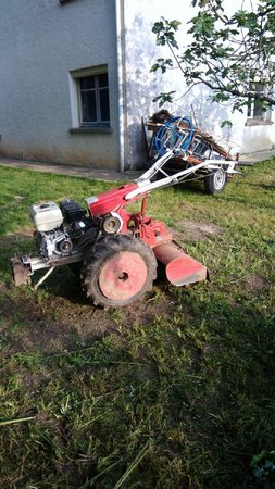 Remplacement sur motoculteur CT351  avec un moteur Villiers G270 VFC