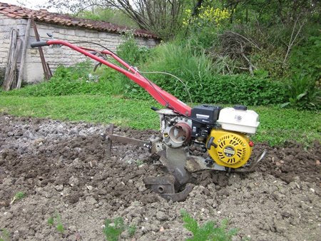 Motoculteur ISEKI KC2 avec moteur KF251 remplacé par Villiers G200VFQ