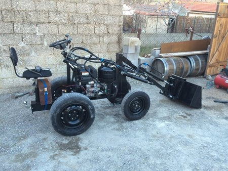 Micro tracteur artisanal avec moteur KOHLER CS10